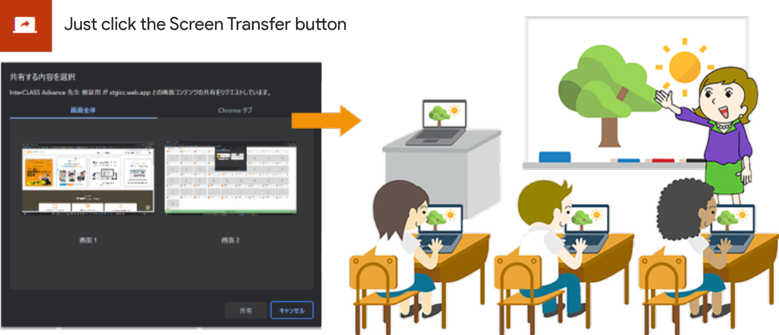 Simple and easy-to-use teaching tools to facilitate classes